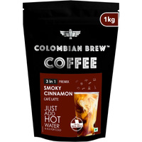 Colombian Brew Cinnamon Caf Latte, Instant Coffee Powder Pre-mix (3 in 1) 1kg