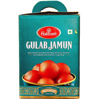Haldiram's Gulab Jamun & Rasgulla Combo Pack 1 Kg Tin X 2 Pcs