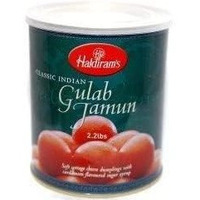 Haldiram's Classic Indian Gulab Jamun - 2.2lb (Pack of 2)