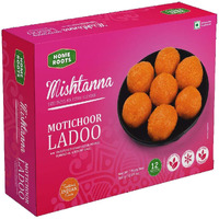 Haldirams, Motichor Ladoo (Indian Sweet), 360 Grams(gm)