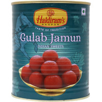 Harudiramu India grab jam down 1kg 1 cans Haldiram's GULAB JAMUN Gurabaharu GUL BAHAR Suites dessert