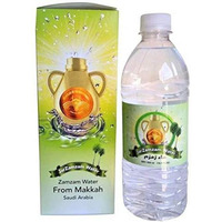 Mecca Zamzam Drinking Water 16.5 fl.oz/500ml 6 Bottles