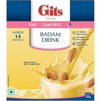 Gits Badam Drink Mix, 800g (Pack of 4)