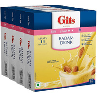 Gits Badam Drink Mix, 800g (Pack of 4)