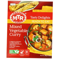 MTR Mixed Vegetable Curry, 10.58-Ounce Boxes, (Pack of 5)