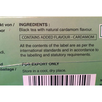 Wagh Bakri Cardamom Natural Flavour Tea Bags - 100 Enveloped Tea Bags
