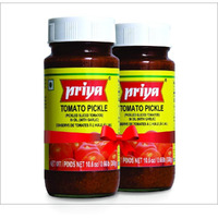 Priya Pickle Twin Pack -Tomato w/ Garlic (2 x 300 gm)