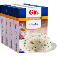 Gits Instant Upma Breakfast Mix, 800g (Pack of 4 X 200g Each)