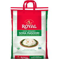 Royal Organic Sona Masoori Rice, 20 Pound