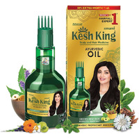 Ayurvedic Anti Hairfall Hair Oil | Hair Growth Oil | 21 Natural Ingredients | Grows New Hair with Bhringraja, Amla and Brahmi - 300 ml
