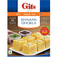 Gits Instant Snack Mix - Khaman Dhokla, 180g (pack of 3) GITS KHAMAN