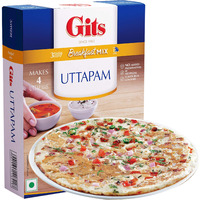 Gits Instant Uttappam Breakfast Mix, 800g (Pack of 4 X 200g Each)