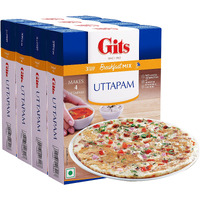 Gits Instant Uttappam Breakfast Mix, 800g (Pack of 4 X 200g Each)