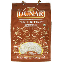 Dunar Nutritia Brown Basmati Rice, Himalayan, 10 Pound