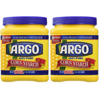 Argo 100% Pure Corn Starch, 16 Oz, Pack of 2