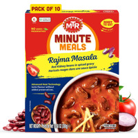 MTR Ready To Eat Rajma Masala Pack Of 10 (300 Gm Each)