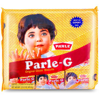 Parle G Original Gluco Biscuits, Product of India, Value Pack (12 Packets of 56.4g)