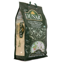 Dunar - Elonga Basmati Rice Premium 1121 Long Grain, 10 Lb