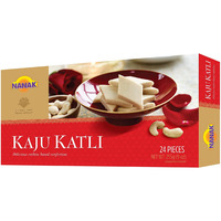 Nanak Kaju Katli (Cashew Sweet) (PACK OF 2 - 255gms X 2) - TWIN PACK