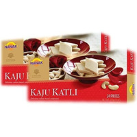 Nanak Kaju Katli (Cashew Sweet) (PACK OF 2 - 255gms X 2) - TWIN PACK