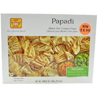 Deep, Papadi (Gluten Free Chickpea Crisps), 1 Pound(LB)