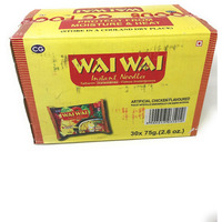 Wai Wai Nepali Instant Noodles by Chaudhary group (Box Pack of 30 Pcs) (Halal Chicken)