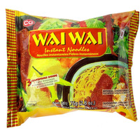 Wai Wai Instant Noodles, Chicken Flavored, 2.6-Ounce 75g Packages (Pack of 30)