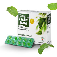 Dabur Pudin Hara Pearls - Daily Digestive Care Supplements for Men and Women, Helps Abate Symptoms of Bloating, Acidity, Flatulence and Indigestion for Digestive and Gut Health, 100 count (Pack of 10)