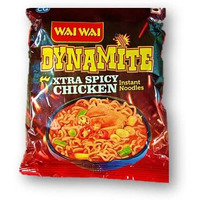 Wai Wai Dynamite Xtra Spicy Chicken Instant Noodles 100g Unique