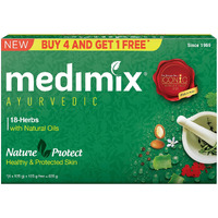 Medimix Ayurvedic Classic 18 Herbs Soap, 125g (Pack Of 5)