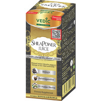 Vedic Shilapower Regular Juice - Original Flavour - 100% Pure Herbal Juice - 33.8oz, Ideal for Daily Use