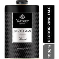 Yardley London Gentleman Deodorising Talc Talcum Powder for Men 100Gm