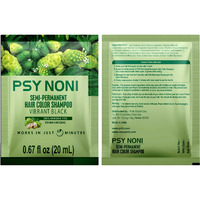 PSY NONI SHAMPOO-IN COLOR REAL BLACK (0.67 fl oz, 1)