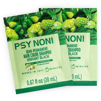 PSY NONI SHAMPOO-IN COLOR REAL BLACK (0.67 fl oz, 1)