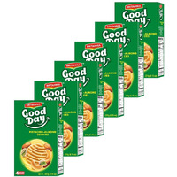 Britannia Good Day Pistachio/Almond Cookies 8.15oz (231g) - Breakfast & Tea Time Snacks - Delicious Grocery Cookies - Halal and Suitable for Vegetarians (Pack of 6)