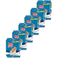 BRITANNIA Milk Bikis Biscuits 19.04oz (540g) - Kids Favorite Breakfast & Tea Time Snacks - Halal and Suitable for Vegetarians (Pack of 6)