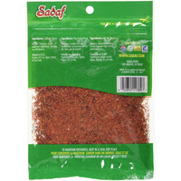 Sadaf Safflower Carthame - Whole Safflower for Cooking & Food Flavoring - Safflower Seasoning - Kosher & Vegetarian - 0.5 oz Resealable Bag
