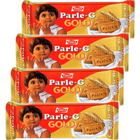 Parle-G Gold Premium Biscuit, 125g/4.41oz (4 PACK)