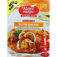 Rasoi Magic - Butter Chicken - (spice mix for boneless chicken in creamy tomato gravy) - 50g - (pack of 4)