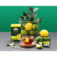 Ahmad Tea Lemon & Lime Twist Black Tea, 20-Count Boxes (Pack of 6)
