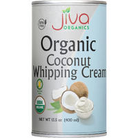 Jiva Organic Coconut Whipping Cream 14 Ounce (Pack of 12) - BPA Free, Vegan, Gluten Free, Non-GMO