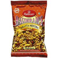 Haldiram's Snack Khatta Meetha, 14oz (400gm) (2 Pack) Indian Grocery Snack Food