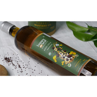 Happy Leaf Organic Wood Cold Pressed Mustard Oil - 740ml(25 fl oz)