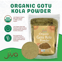 Jiva Organics Gotu Kola Powder (Centella Asiatica) 7 Ounce (200g) - Raw, Vegan, Non-GMO