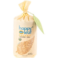 Happy Leaf Organic Chana Dal (Bengal Gram Split Dehusked) 2 LBS | 100% Vegan, Unpolished and Gluten Free