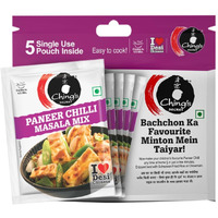 Ching's Secret Paneer Chilli Masala - 5 Single Use Pouch - 100 Gram