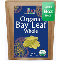 Jiva Organic Bay Leaves Whole 8 Ounce Bulk Bag