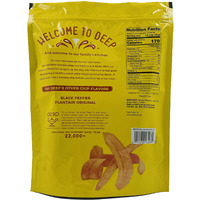 Deep Red Chili Long Banana Chips - Ready to Eat Snacks - 100% Natural - 7 oz
