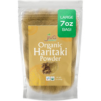 Jiva Organics Organic Haritaki Powder 7 Ounce - 100% Pure USDA Certified Non GMO