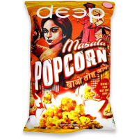 Deep Masala Popcorn - Home style Indian Namkeen - Ready to Eat Snacks, 5 oz